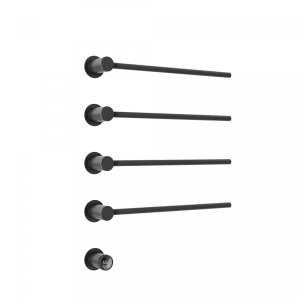 Полотенцесушитель электрический Sancos Линия (Linea) SC14001MB черный матовый