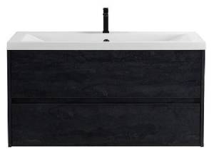 Тумба с раковиной Art&Max Family-M Family-M-1000-2C-SO-HC подвесная, hard coal