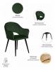 Стул Bradex Home Bruno RF 0362 зеленый фото 7