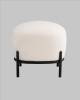Пуф Stool Group Стоун vd-pf-stone-fl-milk Fluffy молочный, букле фото 2