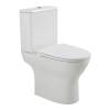 Унитаз-компакт BelBagno Lounge BB045CPR/SC/BB045/051T безободковый, с сиденьем микролифт, белый