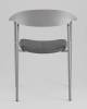 Стул Stool Group Eila PC018-C grey с подушкой, серый фото 5