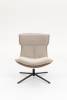 Кресло Stool Group Sway DM7638 OTE-LAKE120+L.BROWN бежевый с коричневым фото 3