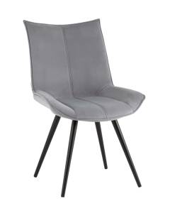 Стул Stool Group Робб AV 422-V12-K14PM-08 велюр серый
