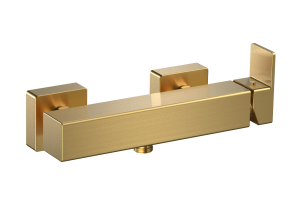 Смеситель для душа AQUAme Savona AQM6813BG золото шлифованное