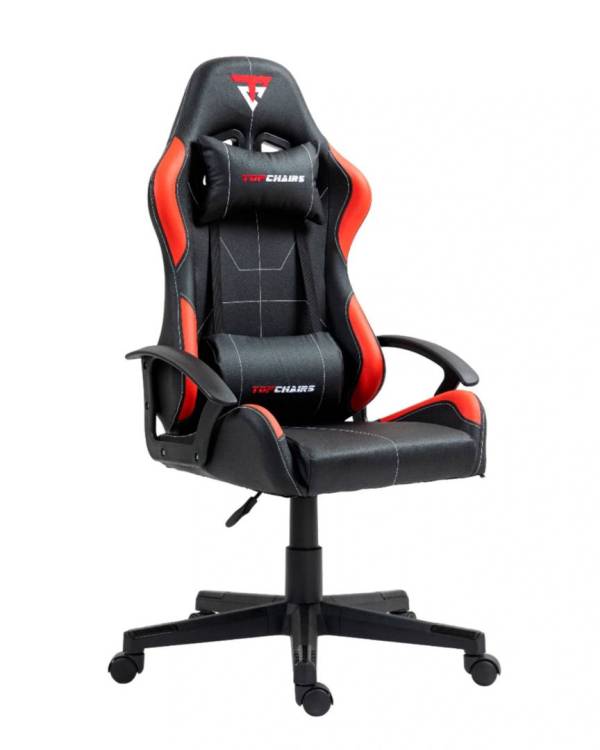 Кресло компьютерное Stool Group TopChairs Wyvern GF-8066-6 black+red черно-красный