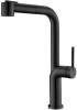 Смеситель для кухни BelBagno BB-LAM60-NERO с выдвижным изливом