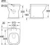 Унитаз приставной Grohe Euro Ceramic 39329000 фото 5