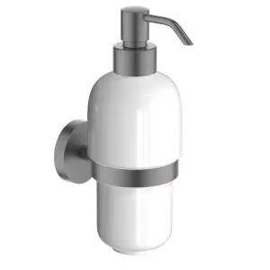 Дозатор Aquatek Бетта AQ4605BGM оружейная сталь, 0.3л