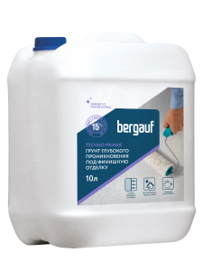 Грунт глубокого проникновения Bergauf Techno Primer 10 л