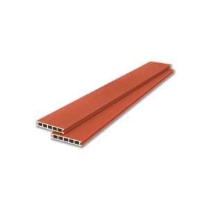Террасная доска Lecole ДПК Natur+Wide Терракот 6000x145x25