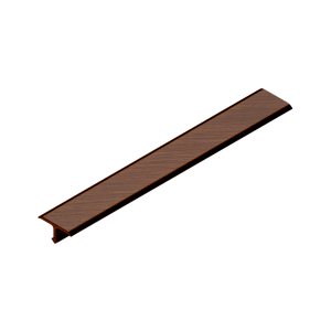 Профиль T-образный полукруглый Neexy pvl37-05 ANTCL антик медь светлая (защитный лак) 270x2x0.77