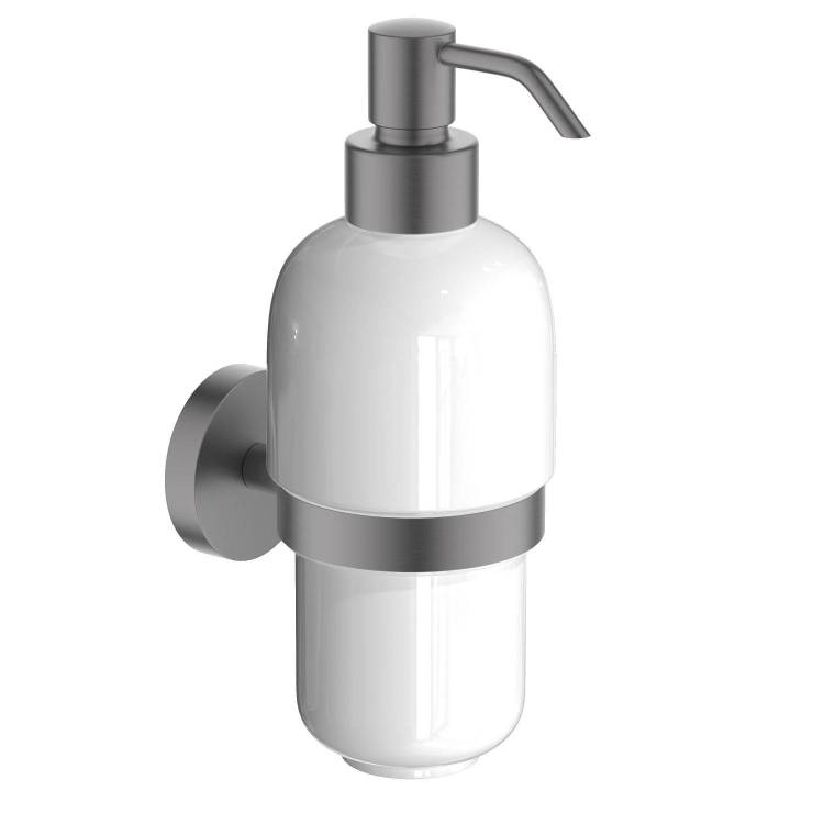 Дозатор Aquatek Бетта AQ4605BGM оружейная сталь, 0.3л