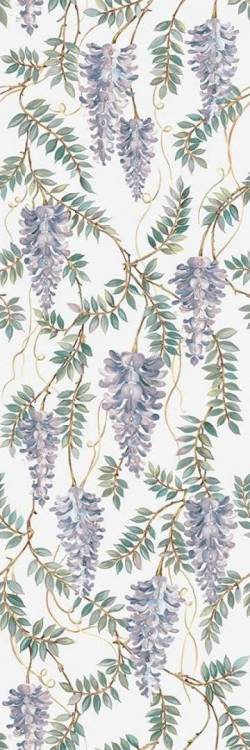 Декор Kerama Marazzi Монфорте 14016R/3F Глициния Матовый Обрезной 40x120