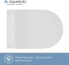 Унитаз подвесной Aqueduto Ovo Plus OVOT0220 безободковый, сиденье микролифт, белый матовый фото 3