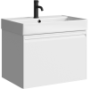 Тумба с раковиной Aqwella Pure PUR0165WM белый, 65.5x47
