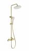 Душевая стойка Wonzon & Woghand WW-C3017-A-BG с термостатом, золото