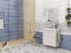 Декор Cersanit Majolica blue MA2S042 Голубой 20x60 фото 2