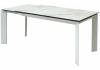 Стол Woodville Cremona 518858 KL-188 контрастный мрамор матовый/белый 180(240)x95x76 фото 9