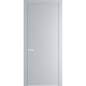 Межкомнатная дверь Profil Doors 1 PA полотно Лайт Грей, профиль серебро 800x2000