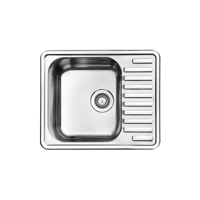 Мойка кухонная Iddis с сифоном Strit S STR58SDi77S с сифоном, сатин