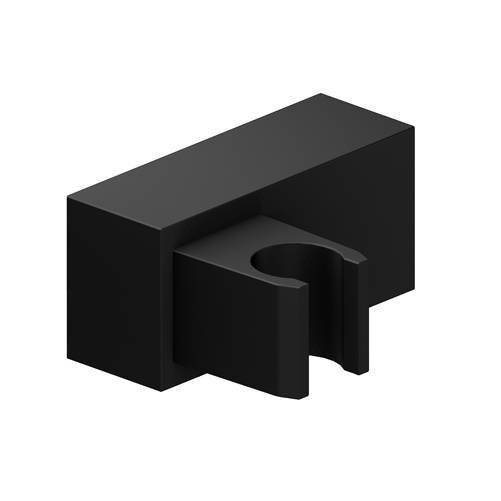 Держатель для душа Wasserkraft A224 черный, настенный