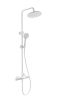 Душевая стойка Wonzon & Woghand WW-C3017-A-MW с термостатом, белый