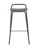 Стул барный Stool Group Mantis 9083T dark grey экокожа, темно-серый фото 2