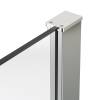 Душевой уголок Vincea Stella VSR-1ST8011CLB профиль черный, стекло прозрачное, 110x80x200 фото 4