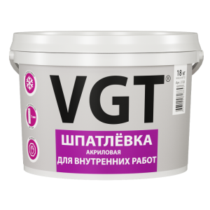 Шпатлевка для внутренних работ VGT 7.5 кг
