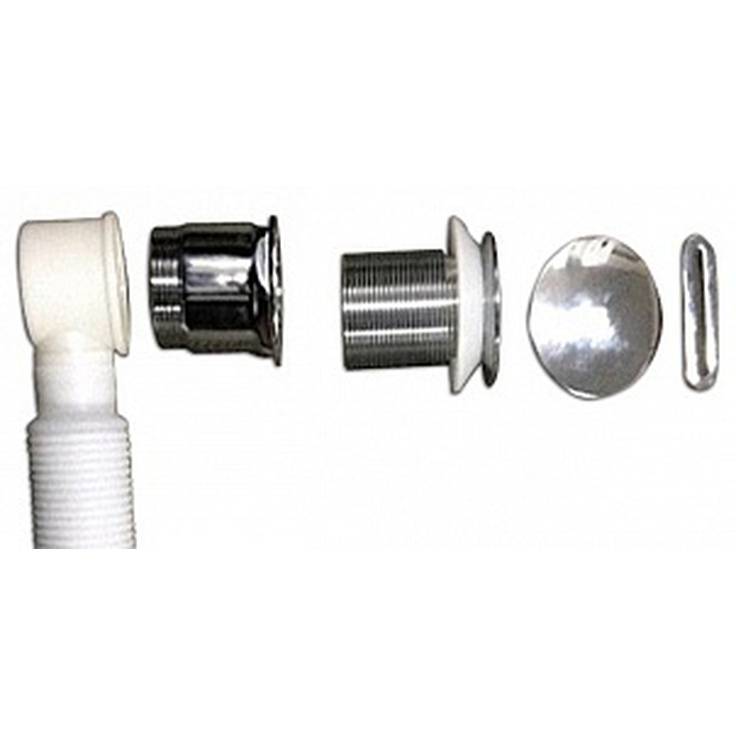 Слив-перелив BelBagno BB39-OVF-CRM хром