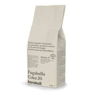 Затирка Kerakoll Fugabella Color полимерцементная 20, 3 кг