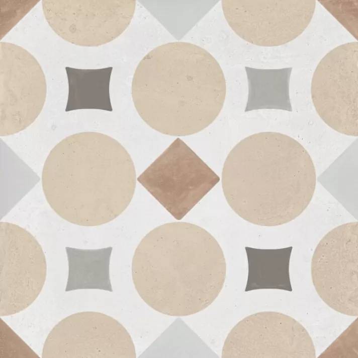 Керамогранит Harmony Patterns Sand Geometric R10 22.3x22.3