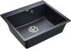 Комплект Paulmark Kante PM106052-BLM черный металлик + Смеситель Paulmark Essen Es213211-418 для кухонной мойки, черный металлик фото 3