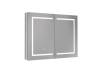 Зеркало-шкаф Aquatek AQ7904-MLC с подсветкой, хром, 90x70x13.3 фото 4