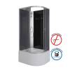 Душевая кабина Niagara Eco E100/80/40L/TN/BK 100x80x195 фото 2