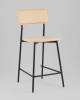 Стул полубарный Stool Group Mikkie HPB-2317 HAB1-23 бежевый фото 2