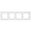 Рамка 4-постовая IEK Brite BR-M42-K01 белый фото 6
