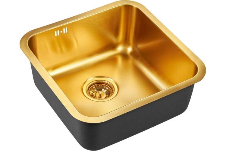 Мойка кухонная EMAR PVD EMB-127A PVD Nano Golden