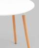 Стол Stool Group Рокки New ROOKIE ROUND v.2 белый 80x74x80 фото 5