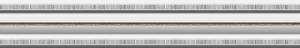 Бордюр Heralgi Garden Cenefa Classic Blanco 8x30