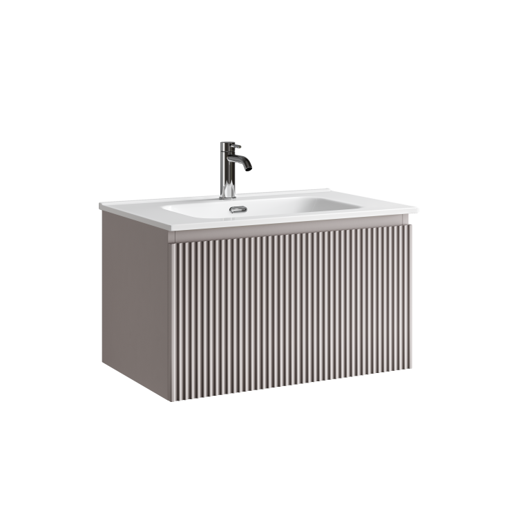 Тумба с раковиной Sancos Snob R 1.0 Doha Soft, 70x42.6