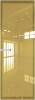 Межкомнатная дверь Profil Doors 1 AGN цвет профиля Вайт, стекло безопасное 4 мм золото шпион 700x2000