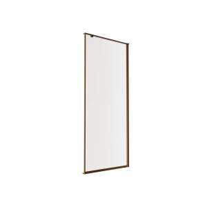 Душевая дверь Knotlor Контур SP090CG0RB профиль бронза, стекло прозрачное, 90x2x200