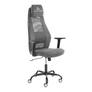 Кресло компьютерное Tetchair Aviator PLT metalBL 25109 серый, KUB 05/W-12, ткань