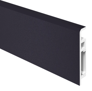 Плинтус Aberhof Luxe Черный Уголь 2000x70x13