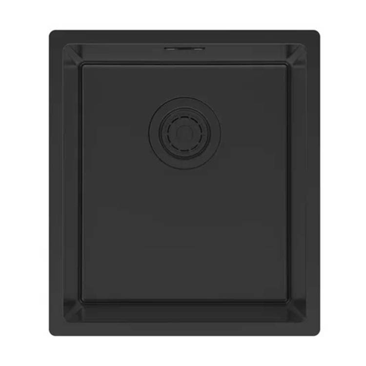Мойка кухонная Paulmark Yuni 39 Uni YU39-MBN Матовый Черный, 39x44