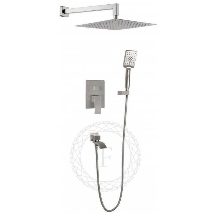 Душевая система Filarete Waterfall FL1010NK никель