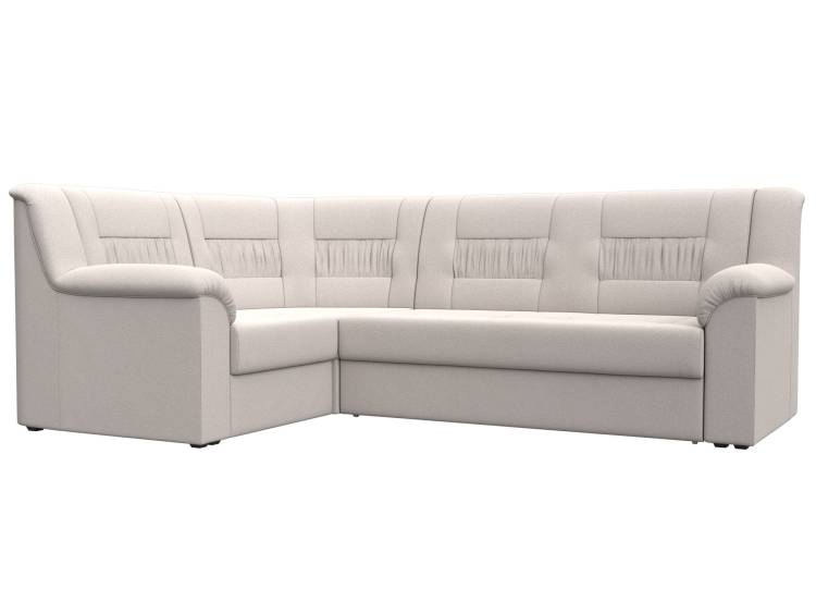 Диван угловой Лига Диванов Карелия 128142L Бежевый