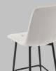 Стул полубарный Stool Group Одди AV 406N-Csil-08(PP) светло-серый, велюр фото 7
